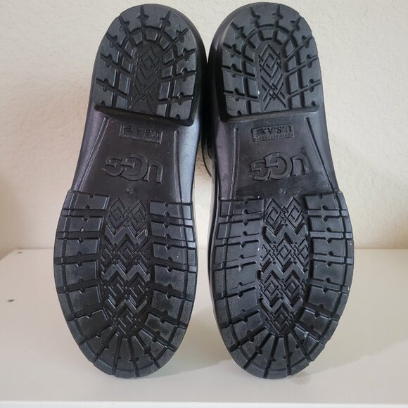 UGG Australia Women's Shaye Rain Boots size 9 shiny COTTAGECORE mid calf - Picture 6 of 9